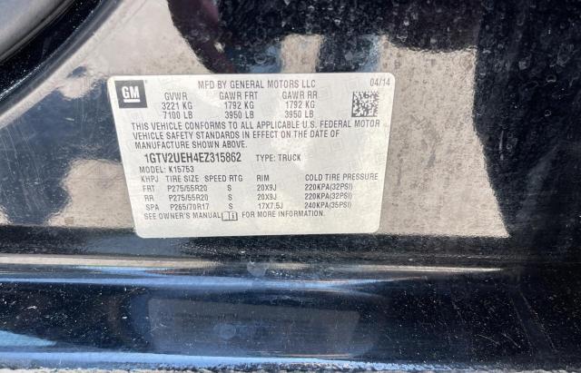 Photo 10 from auction – 2014 GMC SIERRA K15 with VIN 1GTV2UEH4EZ315862