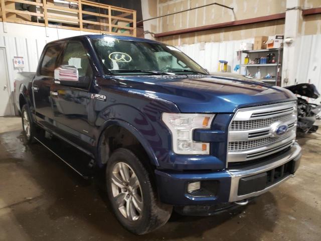 FORD F150 SUPER 2015 with VIN 1FTEW1EG5FFA72303 - Photo from auction