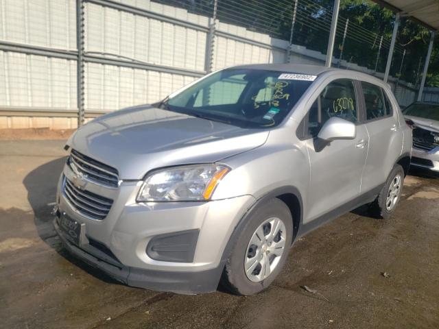 Photo 2 from auction – 2015 CHEVROLET TRAX LS with VIN KL7CJKSB4FB059809