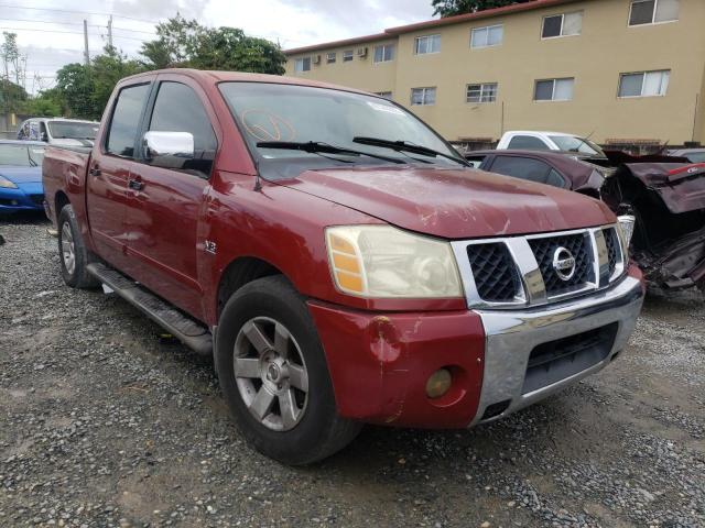 NISSAN TITAN XE 2004 with VIN 1N6AA07A54N545875 - Photo from auction