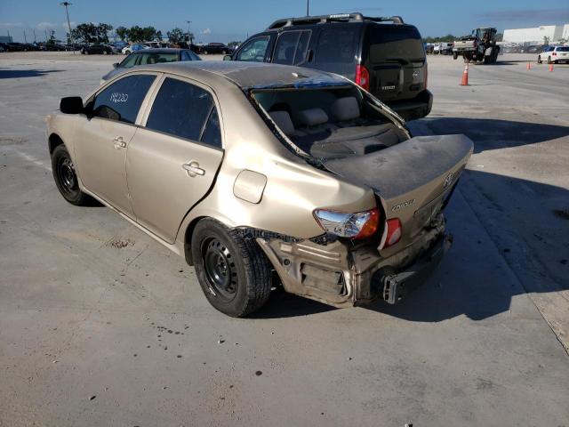 Photo 3 from auction – 2009 TOYOTA COROLLA BA with VIN 1NXBU40E79Z046684