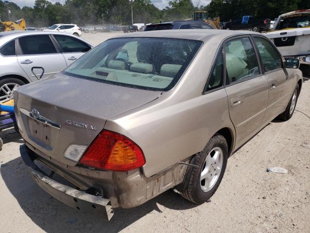 Photo 4 from auction – 2000 TOYOTA AVALON with VIN 4T1BF28B4YU087748