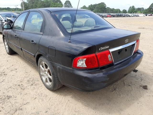 Photo 3 from auction – 2004 KIA OPTIMA LX with VIN KNAGD128245342163
