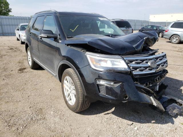 FORD EXPLORER X 2018 with VIN 1FM5K8D87JGB73372 - Photo from auction