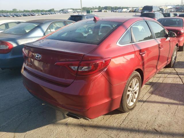 Photo 4 from auction – 2017 HYUNDAI SONATA SE with VIN 5NPE24AF1HH445467