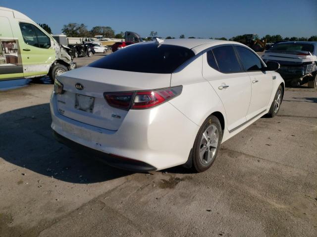 Photo 4 from auction – 2014 KIA OPTIMA HYB with VIN KNAGM4AD5E5072587