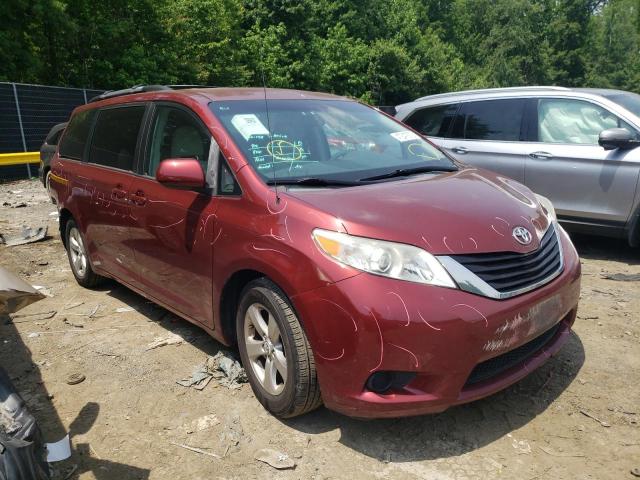 TOYOTA SIENNA LE 2012 с VIN 5TDKK3DC3CS237396 - Фото с аукциона