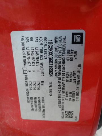 Photo 10 from auction – 2011 CHEVROLET SILVERADO with VIN 1GC2KXCG6BZ195654