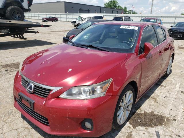 Photo 2 from auction – 2012 LEXUS CT 200 with VIN JTHKD5BH4C2085249