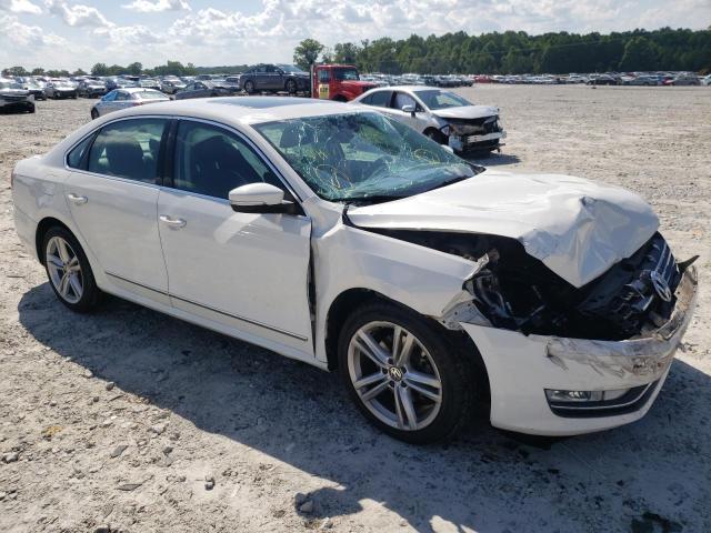 VOLKSWAGEN PASSAT SEL 2015 with VIN 1VWCS7A36FC002896 - Photo from auction