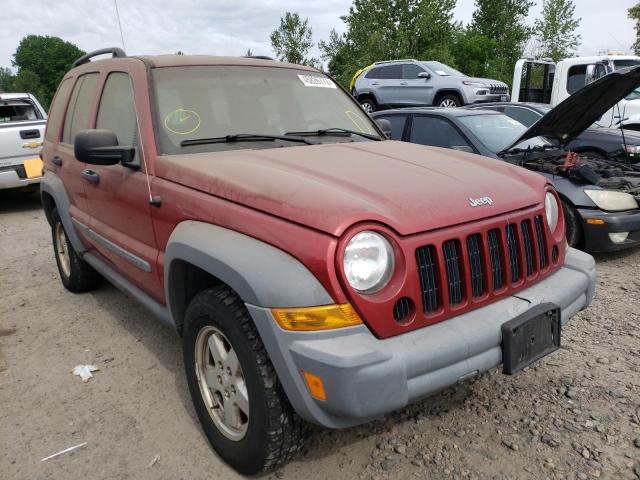 Photo 1 from auction – 2006 JEEP LIBERTY with VIN 1J4GL48K16W103821