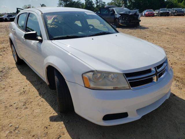 DODGE AVENGER SE 2013 with VIN 1C3CDZAB9DN622955 - Photo from auction