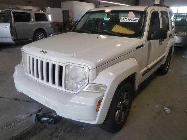 Photo 2 from auction – 2008 JEEP LIBERTY SP with VIN 1J8GP28K18W224889