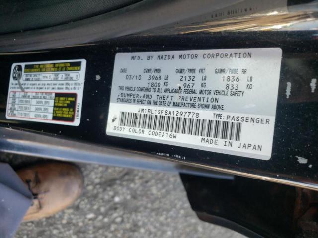Photo 10 from auction – 2010 MAZDA 3 I with VIN JM1BL1SF8A1297778