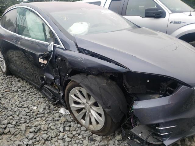 Photo 9 from auction – 2020 TESLA MODEL X with VIN 5YJXCDE24LF228726