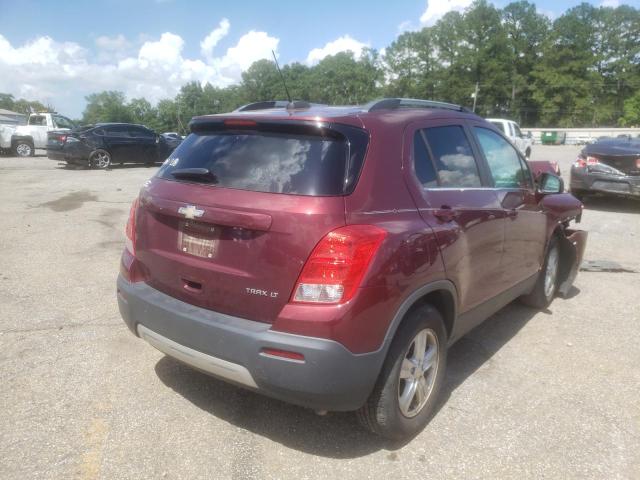 Photo 4 from auction – 2016 CHEVROLET TRAX 1LT with VIN 3GNCJLSB1GL249549