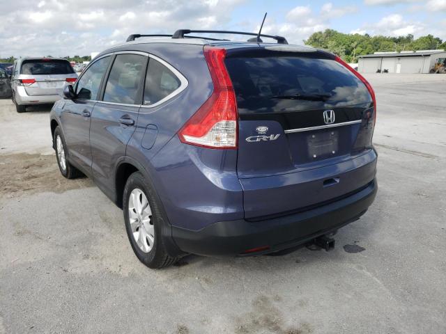 Photo 3 from auction – 2012 HONDA CR-V EXL with VIN 5J6RM3H79CL045627
