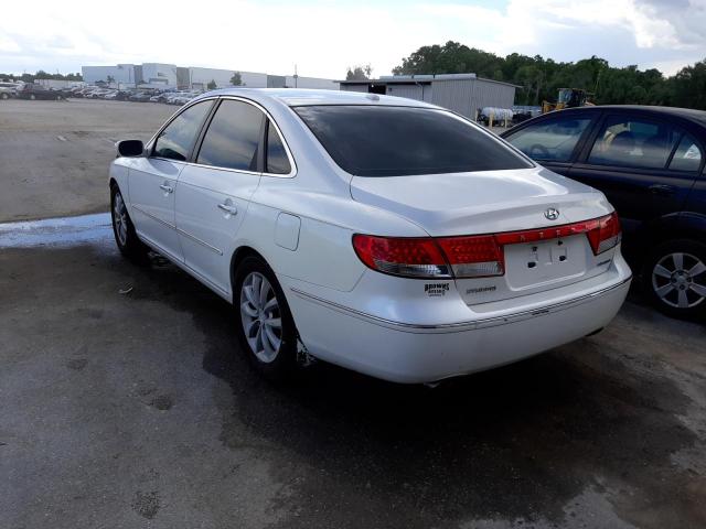 Photo 3 from auction – 2007 HYUNDAI AZERA SE with VIN KMHFC46F07A227502