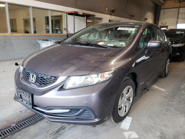 Photo 2 from auction – 2014 HONDA CIVIC LX with VIN 19XFB2F55EE243398