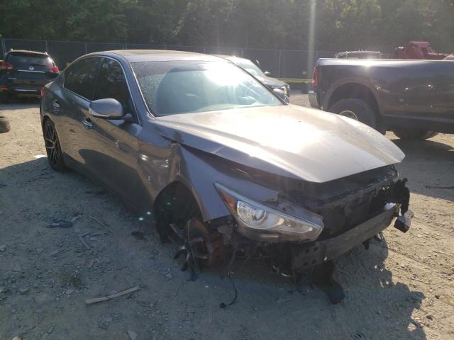 INFINITI Q50 BASE 2015 with VIN JN1BV7AR7FM423176 - Photo from auction