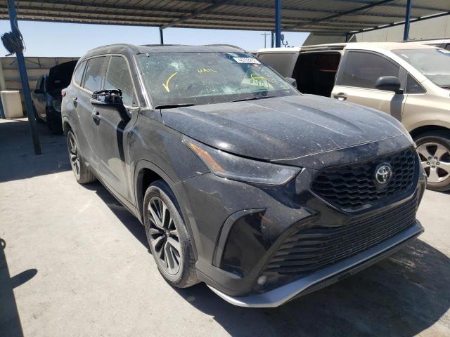 TOYOTA HIGHLANDER 2021 with VIN 5TDLZRAH0MS048175 - Photo from auction