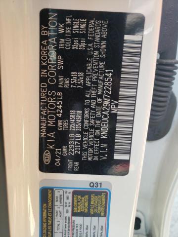 Photo 10 from auction – 2021 KIA SELTOS S with VIN KNDEUCA29M7228541