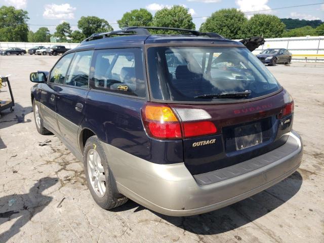 Photo 3 from auction – 2002 SUBARU LEGACY OUT with VIN 4S3BH675527635649