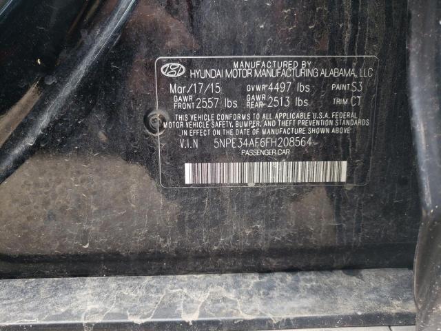 Photo 10 from auction – 2015 HYUNDAI SONATA SPO with VIN 5NPE34AF6FH208564