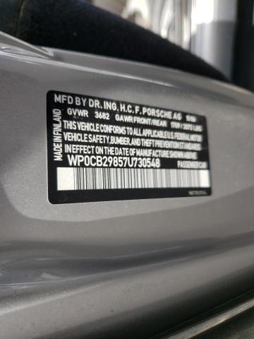 Photo 10 from auction – 2007 PORSCHE BOXSTER S with VIN WP0CB29857U730548