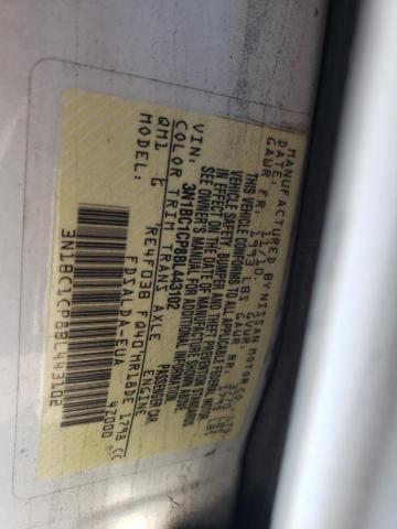 Photo 10 from auction – 2011 NISSAN VERSA with VIN 3N1BC1CP8BL443102