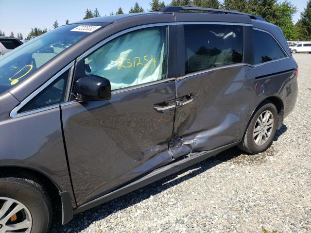 Photo 10 from auction – 2011 HONDA ODYSSEY EX with VIN 5FNRL5H69BB014004