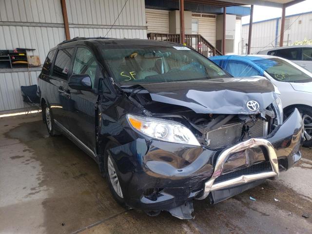 TOYOTA SIENNA XLE 2017 with VIN 5TDYZ3DC5HS786160 - Photo from auction