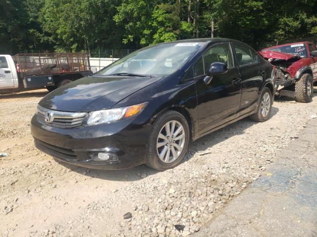 Photo 2 from auction – 2012 HONDA CIVIC EXL with VIN 19XFB2F94CE000861