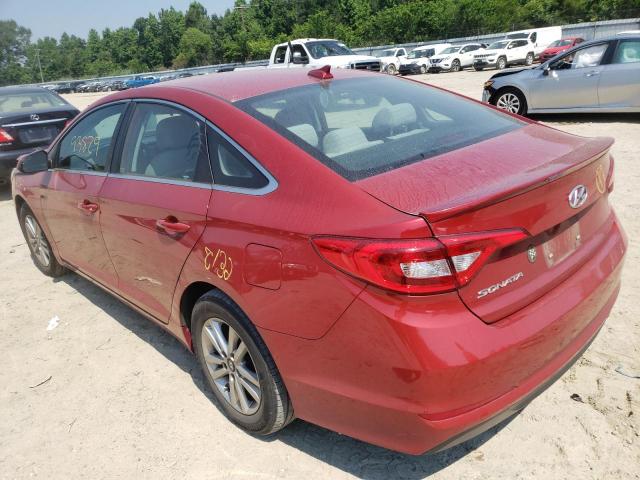 Photo 3 from auction – 2017 HYUNDAI SONATA SE with VIN 5NPE24AF0HH543714