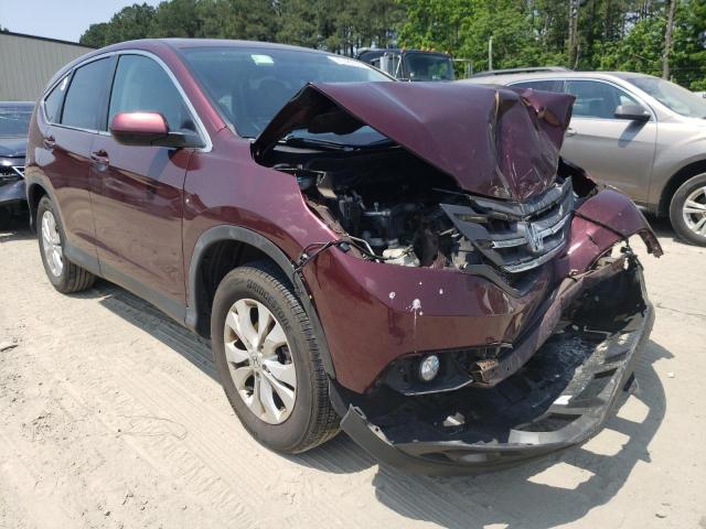 HONDA CR-V EX 2014 with VIN 5J6RM4H58EL003487 - Photo from auction