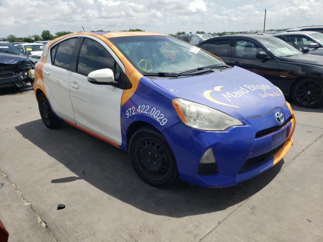 TOYOTA PRIUS C 2013 with VIN JTDKDTB34D1050681 - Photo from auction