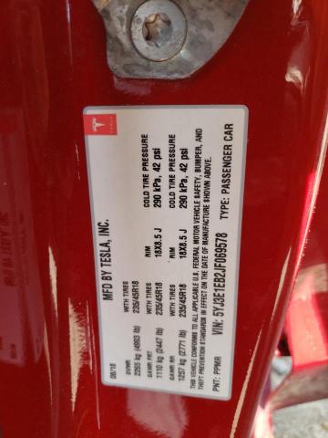 Photo 10 from auction – 2018 TESLA MODEL 3 with VIN 5YJ3E1EB2JF069578