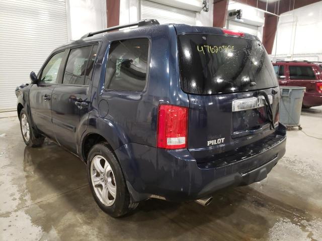 Photo 3 from auction – 2012 HONDA PILOT EXL with VIN 5FNYF4H57CB075891