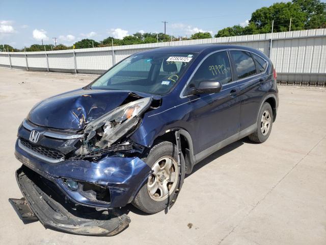 Photo 2 from auction – 2015 HONDA CR-V LX with VIN 2HKRM3H37FH505573