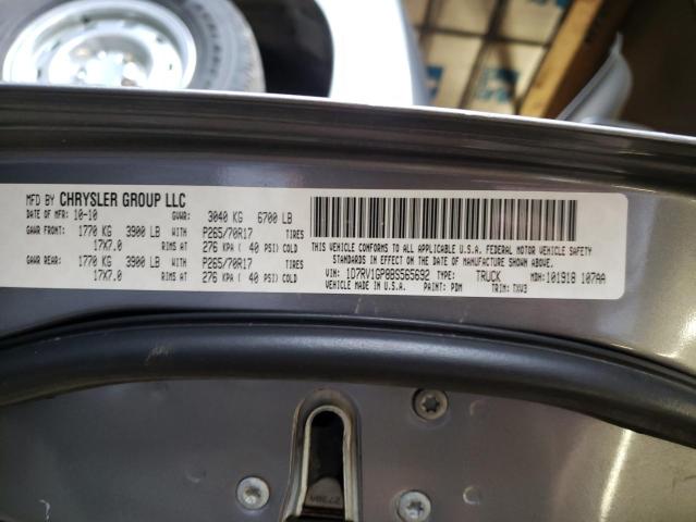 Photo 10 from auction – 2011 DODGE RAM 1500 with VIN 1D7RV1GP8BS565692