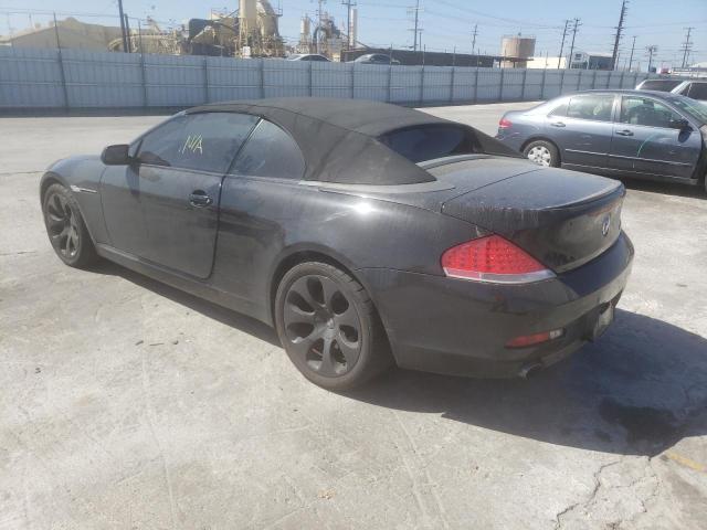 Photo 3 from auction – 2007 BMW 650 I with VIN WBAEK13547CN82249