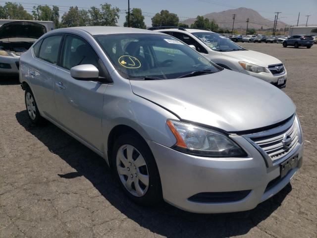 NISSAN SENTRA S 2015 with VIN 3N1AB7AP1FY301767 - Photo from auction