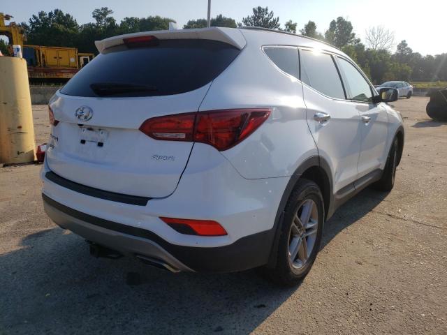 Photo 4 from auction – 2017 HYUNDAI SANTA FE S with VIN 5NMZU3LB0HH015555