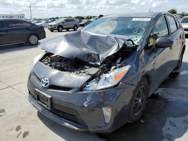 Photo 2 from auction – 2015 TOYOTA PRIUS with VIN JTDKN3DU1F1892366