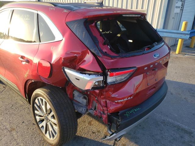 Photo 9 from auction – 2020 FORD ESCAPE TIT with VIN 1FMCU0DZ5LUC37988