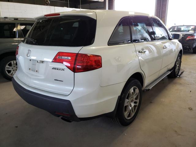 Photo 4 from auction – 2008 ACURA MDX TECHNO with VIN 2HNYD28698H554523