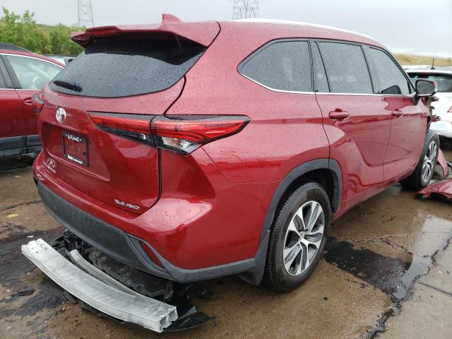 Photo 4 from auction – 2021 TOYOTA HIGHLANDER with VIN 5TDHZRBH1MS548527