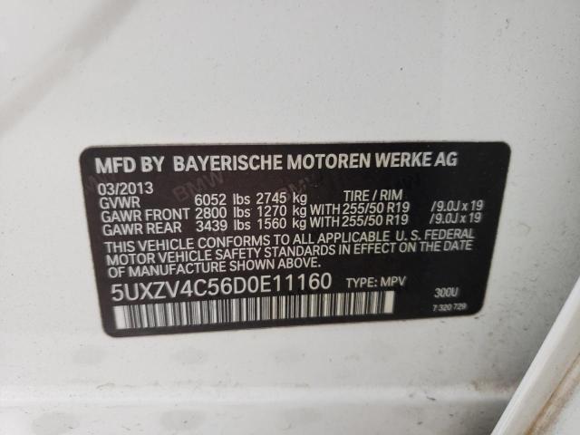 Photo 10 from auction – 2013 BMW X5 XDRIVE3 with VIN 5UXZV4C56D0E11160