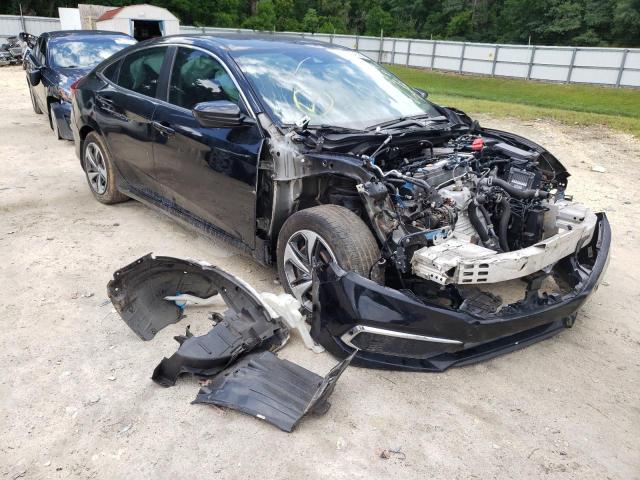 Photo 1 from auction – 2019 HONDA CIVIC LX with VIN 19XFC2F66KE034835