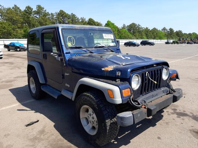 JEEP WRANGLER / 2002 with VIN 1J4FA49S52P741218 - Photo from auction